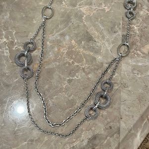 Circle chain necklace